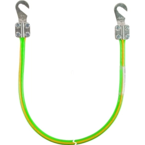   DEHN Földelővezeték 16 mm2/L 30,0 m zöld/sárga 2 nyitott kábelsaruval (nyitott) M8/M10 417130EL16 L30.05M 2KSO 8.10 GG
