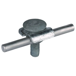   DEHN 390150 Kapocsbak Rd 6-10 mm-hez St/tZn kapupánt csavarral és M10-es anyával KB 6.10 FRM10X35 STTZN