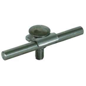   DEHN Kapocsbak Rd 6-10 mm NIRO kapupánt csavarral és M10-es anyával 390159 KB 6.10 FRM10X35 V2A