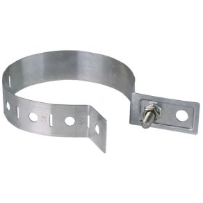   DEHN Ereszcsatorna kapocs 60-100 mm Al D 10,5 mm-es csatlakozófurattal 423011rnRRS V 60.100 B10.5 AL