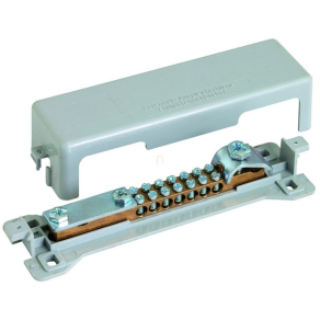   Potenciál-kiegyenlítő (EPH) sín 1809  DEHN!!! 7x 2,5-16mm2 Fl 30x3,5mm Rd 7-10mm 563050