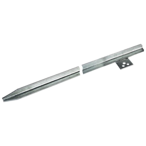   DEHN Profil rúdföldelő 50x50x3 mm St/tZn L 2 500 mm csatlakozófuratokkal D 11/13 mm 635250 PSE 50X50X3 2500 STTZN