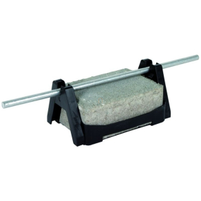   DEHN FB2 tetővezető-tartó lapos tetőkhöz 1 kg-os betontalppal C35/45 vezetőtartóval Rd 8mm rögzített 253060 DLH FB2 8 FE 141X86X70