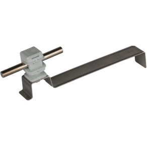   DEHN Tetővezető-tartó DEHNsnap NIRO/műanyag szürke H 16 mm Rd 8 mm-hez hajlított támasztólemezzel 169 mmrn204359rnDLH DS 8 H16