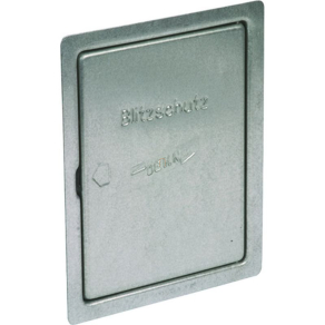   DEHN Vizsgáló ajtó St/tZn bepattintható zárszerkezettel 230x180mm 476100 RTUP 230X180 SV STTZN