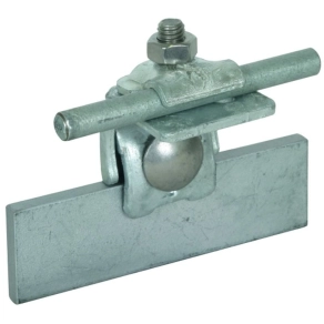   DEHN 365050 Korckapocs St/tZn befogási tartomány Fl 0,7-8 mm könyök kapocsbakkal Rd 6-10 mm-hez FK KB 6.10 KBF0.7 8 W STTZN
