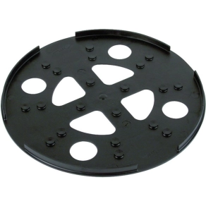   DEHN 102060 Műanyag alátétlap D 280 mm fekete ULP KS D280 SW