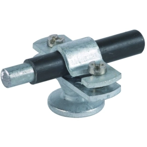   DEHN 275113 Vezetőtartó fedőbilinccsel ZG Rd 13 mm-hez St/tZn M8 belső menettel LH ZS 13 IGM8 STTZN ZG