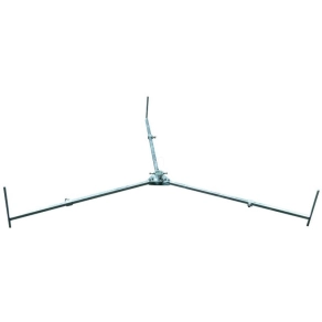   DEHN 105201 Behajtható háromlábú állvány felfogórudakhoz D 40 mm L 6-8,5 m 10-os tetőmeredekségig St/tZn DBS KB D40.50 RA1435 STTZN