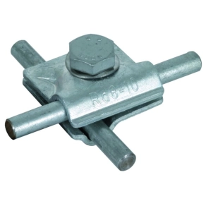   DEHN 390550 MV-kapocs St/tZn Rd 8-10 mm-hez hatlapfejű csavarral és rugós alátéttel MVK 8.10 SKM10X30 FSC STTZN