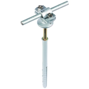   DEHN Vezetőtartó Rd 7-10 mm-hez St/tZn, felső bilinccsel ZG műanyag dübellel 140 mm 273740rnLH ZS 7.10 AB D10X140 STTZN ZG