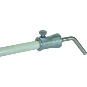   DEHN 106342 Rögzítadapter 130 NIRO hüvellyel ZG D 16 mm DEHNiso-hoz BA130 RD8 BB16 V2A ZG