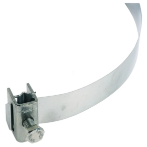  DEHN 106323 Szalagcsőbilincs 25 mm széles NIRO D 50 -300 mm csövekhez DEHNiso-hoz BRS SPB25 50.300 V2A