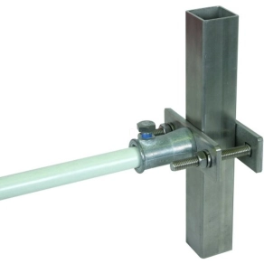   DEHN 106312 Korlátrögzítő DEHNiso-Combi-hoz hüvellyel D 16 mm 50x50 mm-es zártszelvényhez BS 4K 20.50 BB16 ZG V2A