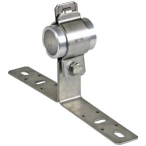   DEHN 105340 Fali rögzítőbilincs NIRO D 50 mm-es támasztócsövekhez DEHNiso-Combi-hozrnWB D50 WA V2A