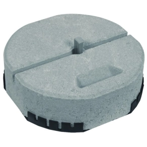   DEHN Betontalp C45/55 17 kg éktechnikával és műanyag alátétlappal  D337 mm H90 mm BES 17KG KT16 ULP D337 SET 102340 - készlet-