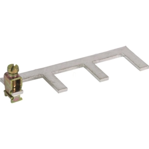   DEHN Földelősín egyfázisú 3-pólusú csatlakozókapocs max. 25 mm2 vezeték keresztmetszetig 900411 EB DG 1000 1 3