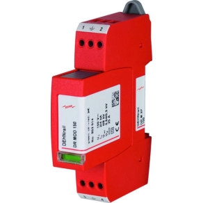   DEHN 953204 3. típusú túlfeszültség-korlátozó DEHNrail M 2-pólusú 150 V-hoz ipari elektronikához DR M 2P 150