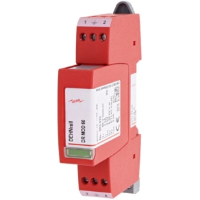   DEHN 953207 3. típusú túlfeszültség-korlátozó DEHNrail M 2-pólusú 60 V-hoz ipari elektronikához távjelző érintkezővel DR M 2P 60 FM