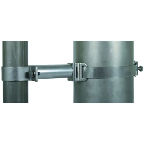   DEHN 105362 Rögzítőbilincs D 50 mm-es csövekhez szektorantennákhoz 95 mm-es távtartással D 50-300 mm BS D50 DS90 SB50.300 V2A