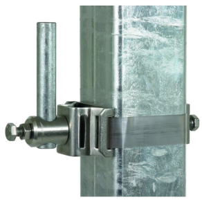   DEHN Szalagcsőbilincs NIRO D 16 mm felfogórudakhoz, min. 40 mm-es négyszögletes zárt szelvényekhez 540105