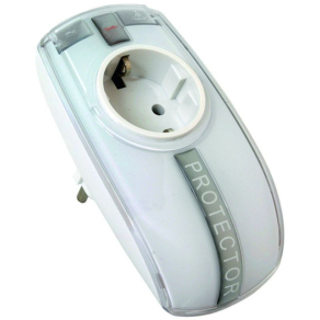   DEHN 909230 3. típusú túlfeszültség-korlátozó 230 V AC DEHNprotector védőérintkezős dugaszoló rendszerrel (Schuko) DPRO 230