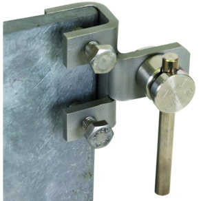   DEHN Csatlakozókapocs NIRO függőleges kivitel acélpillérekhez 3-18 mm KS-összekötővel 372129 AK 6.10 KSV S KBF3 18 V2A