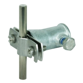   DEHN 106128 Vezetőtartó NIRO Rd 7-10 mm ZG (öntvény) hüvellyel D 16 mm LH 7.10 BB16 V2A ZG