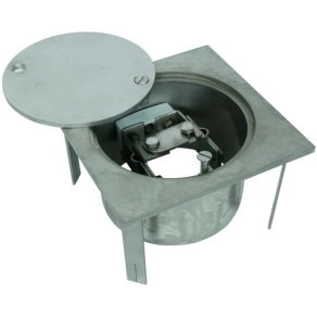   DEHN UF padló alatti vizsgáló összekötő doboz NIRO 200x200x105 mm bontóhellyel 549090rnUFTSK 7.10 FL40 200X200X105 V2A