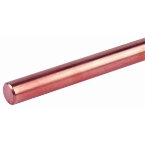   DEHN 101007 Felfogórúd D 10 mm L 1 000 mm Cu mindkét végén éltompított FS 10 1000 CU