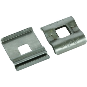   DEHN 540261 Érintkező lemez 4-50 mm2 és kettős leszorítóval Rd 8-10 mm négyszögű furattal 12x12 mm NIRO KP AQ4 50 DUL 8.10 VKL11 V2A