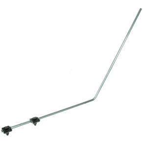   DEHN Felfogórúd D 10 mm L 1 000 mm Al -készlet- 55fokban hajlítva 2 db korckapoccsal Al 101110 FSPS 10 1000 W55 FK AL