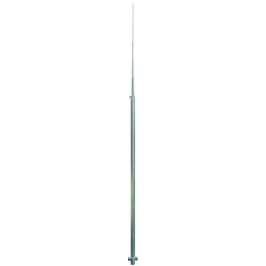   DEHN Felfogórúd D 40/16/10 mm NIRO L 6000 mm földelőbilinccsel és KS-összekötővel 105192 FS D40 16 10 6000 KSV V2A