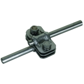   DEHN UNI bontókapocs NIRO 200 kA köztes lemezzel 2xRd 10 mm vagy 1xRd 10 mm/Fl 30 mm-hez 459200