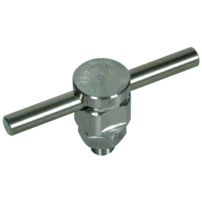   DEHN KS-összekötő NIRO 200 kA Rd 10 mm-hez egyrészes rugós alátéttel 301209