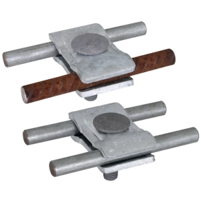   DEHN 306122 Párhuzamos összekötő St/tZn Rd 6-22 mm-hez, PV 6.22 FRM10X40 STTZN