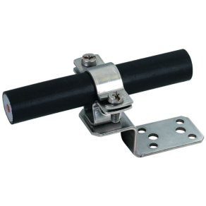   DEHN Tetővezető-tartó NIRO fém tetőkhöz Z alakú lemezzel HVI-vezetékhez D 20-23mm 202853 DLH AL ZS 20 23 V2A