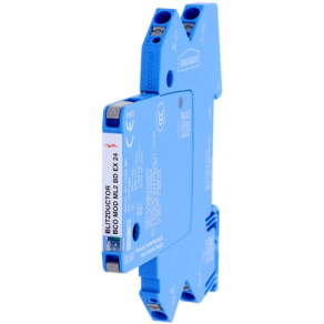   DEHN BLITZDUCTORconnect állapotjelzéssel moduláris kombi-levezető 1 érpárra Ex ia BCO ML2 BD EX 24 927284