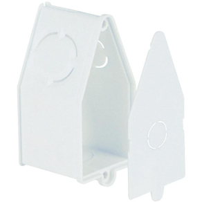   Műanyag kötődoboz falilámpa csatlakozó (kutyaház) Kaiser 1048-00