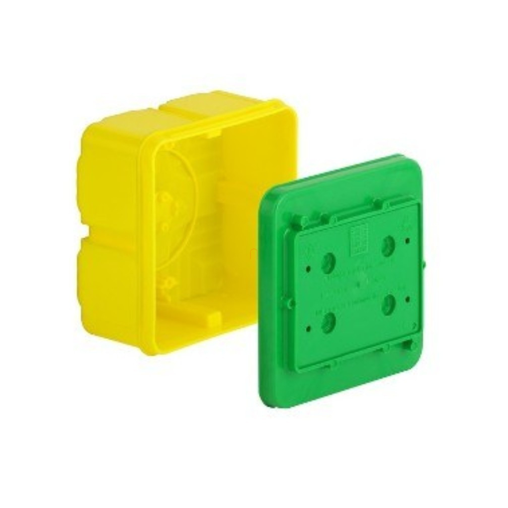 Műanyag doboz betonba 128x128x75mm 1295-02 Kaiser
