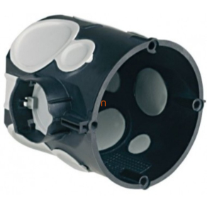   Műanyag doboz 65mm, perforált, sorolható, 66mm mély, 1555-21 Kaiser