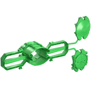   Kaiser 1211-01 Prefix sorolható szerelvénydoboz álló zsaluzatba