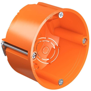   Kaiser 9063-02 68-as szerelvénydoboz, 49mm mély, 2 csavarhellyel