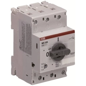   ABB 1SAM150000R1003 MS325-0.4 motorvédő, 0.25- 0.4 A, 100 kA, motorvédő kapcsoló