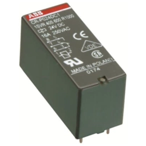   ABB 1SVR405601R1000 CR-P024DC2 dugaszolható / nyomtatott áramköri relé, érintkezők: 2 váltó, 8 A