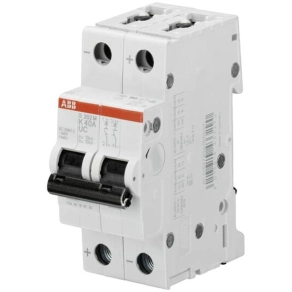   ABB 2CDS272061R0187 S202M-K0.75UC kismegszakító, Icu= 10 kA, 2P, K karakterisztika, 400 V AC