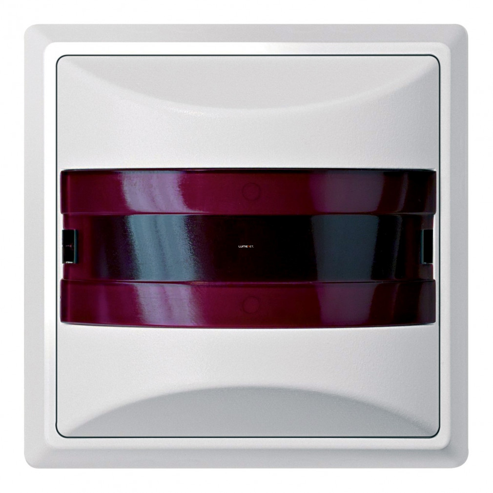 Schneider ELSO Csoport jelzőlámpa piros fény+hangjelzés fehér falon kívül (740020)