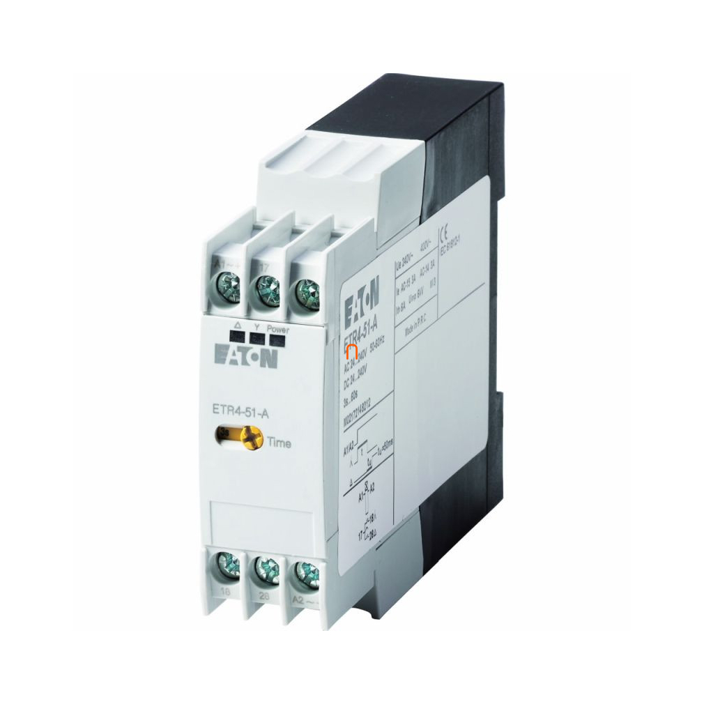ETR4-51-A Csillag-delta időrelé 2z., 24-240V AC/DC 031884 Eaton