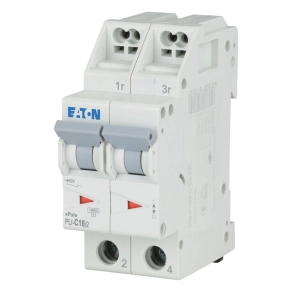   Eaton kismegszakító, 10kA, dugaszolókA,pcsokkA,l, pli-c16/2-101300