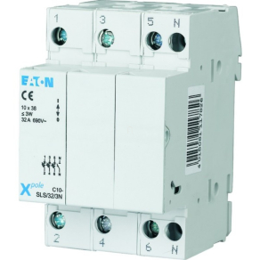   Eaton C10-SLS/32/3N biztosítós szakaszoló, hengeres biztosítókhoz 112224